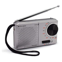 Caliber HPG311R Bærbar Lomme FM Radio