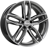 Elite Wheels Must Palladium & Polished 18"