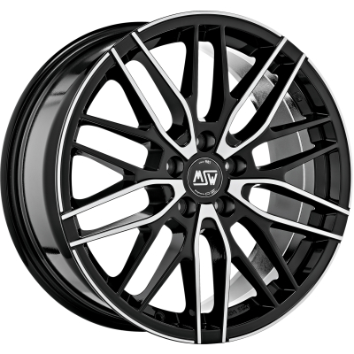 MSW msw 72 gloss black full polished 18"