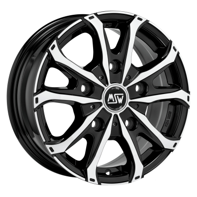 MSW msw 48 van gloss black full polished 16"