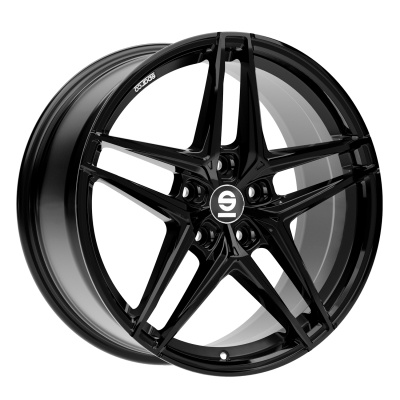 Sparco sparco record gloss black 19"