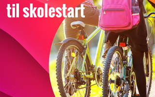 Klar til skolestart cykelholder - køb hos daekbutikken.dk