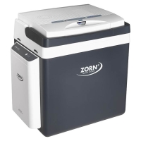 ZORN 25L elektrisk køleboks 12/230V ink. Batteri 7,8 Ah