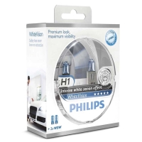 PHILIPS H1 WHITEVISION - 2-PAK