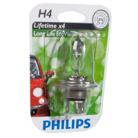 Phillips H4 LONGLIFE ECOVISION 12V 60/55W P43T-38