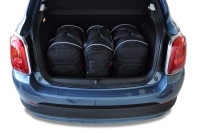 FIAT 500X 2014+ CAR BAGS SET 3 PCS