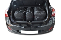 HYUNDAI i30 HATCHBACK 2012-2016 CAR BAGS SET 3 PCS