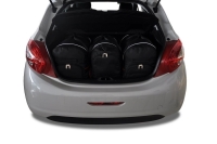 PEUGEOT 208 HATCHBACK 2012-2015 CAR BAGS SET 3 PCS