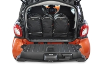 SMART FORTWO COUPE EV 2020+ CAR BAGS SET 3 PCS