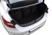 RENAULT MEGANE GRANDCOUPE 2016+ CAR BAGS SET 5 PCS