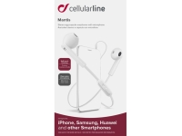 Cellularline earplugs med mikrofon og svarknap
