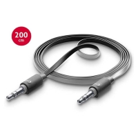 Cellularline lydkabel, mini-jack 3,5 mm, AUX-kabel