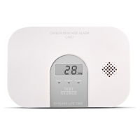 Housegard kulilte (CO) alarm med LCD display