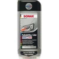 Sonax polish og wax color m/Sølvgrå 500ml