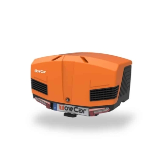 Towbox V3 Sport orange 400 liter komplet klar til brug