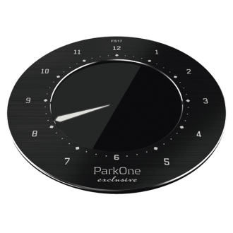 ParkOne Exclusive Sort Elektronisk P-Skive
