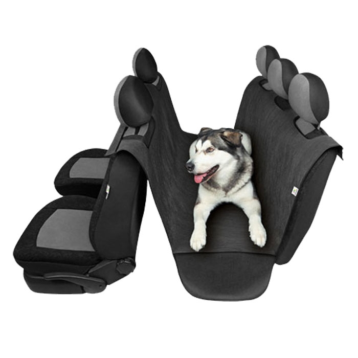 HUNDETÆPPE I SORT POLYPROPYLEN 160X127