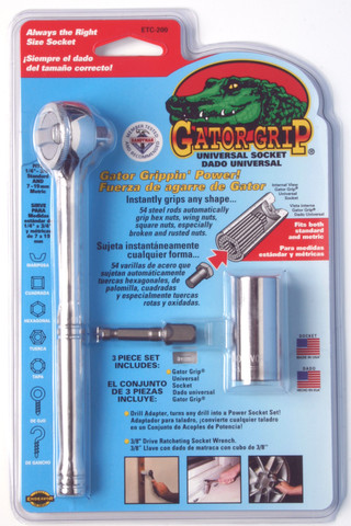 Gator Grip top 7-19 mm inkl skralle