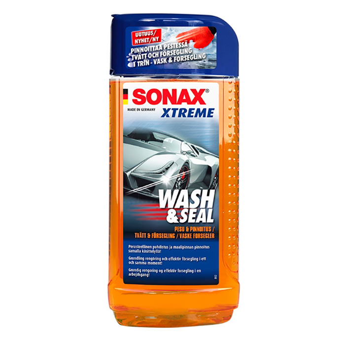 Billede af Sonax shampoo wash og seal hos Dækbutikken - Dæk og Fælge