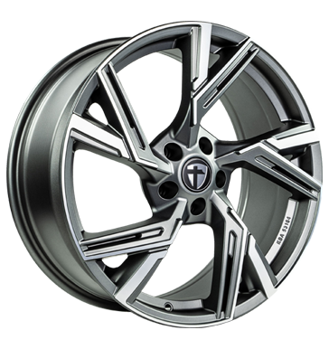 Tomason AR1 anthracite diamond polished anthracite diamond polished