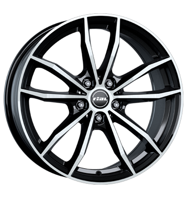 Rial X12X diamant-schwarz frontpoliert diamant-schwarz frontpoliert
