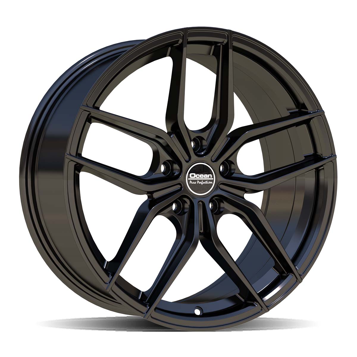 OCEAN WHEELS Caesar Black glossy