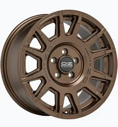 OZ Rally Legend matt bronze + dark lettering matt bronze + dark lettering