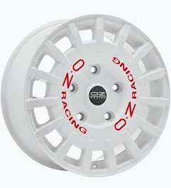 OZ RAlly Racing Van race white + red lettering race white + red lettering