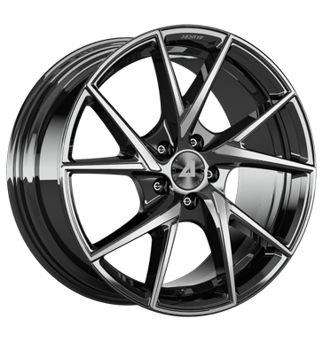 Alutec ADX.01 diamant-schwarz frontpoliert diamant-schwarz frontpoliert