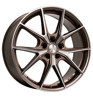 BROCK B40 bronze copper vollpoliert bronze copper vollpoliert