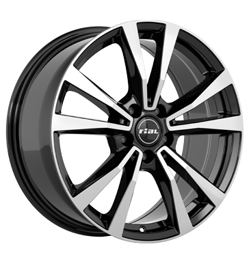 Rial M12X diamant-schwarz-frontpoliert diamant-schwarz-frontpoliert