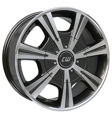Borbet CH mistral anthracite polished mistral anthracite polished