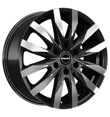 Borbet CW6 black polished matt black polished matt