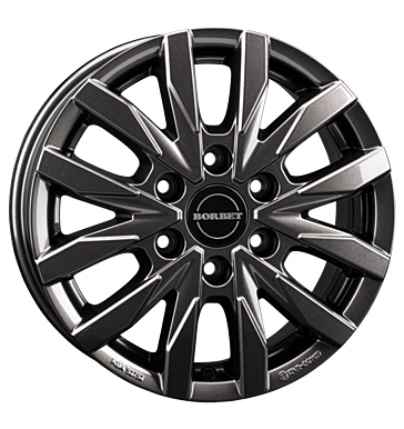 Borbet CW6 mistral anthracite glossy mistral anthracite glossy