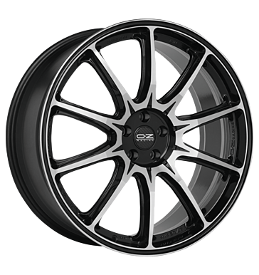 OZ Hyper XT HLT gloss black diamond cut gloss black diamond cut