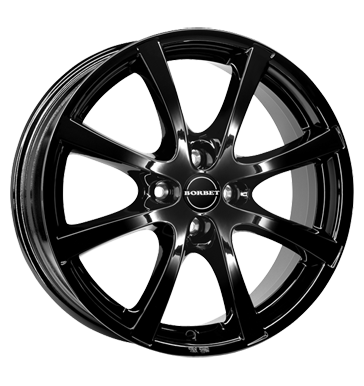 Borbet LV4 black glossy black glossy
