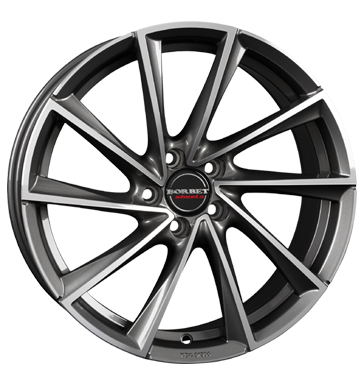 Borbet VTX graphite polished graphite polished