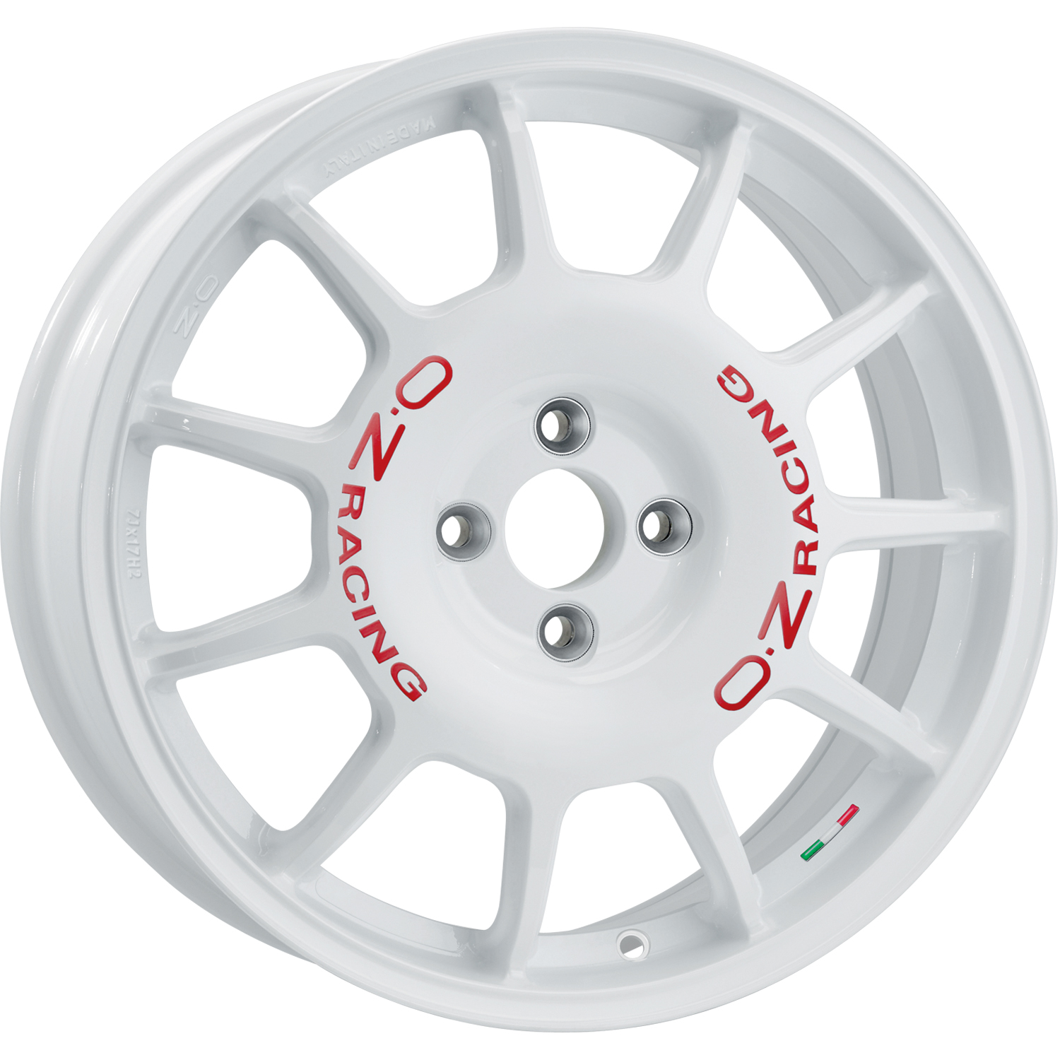 Billede af OZ leggenda race white red lettering race white red lettering