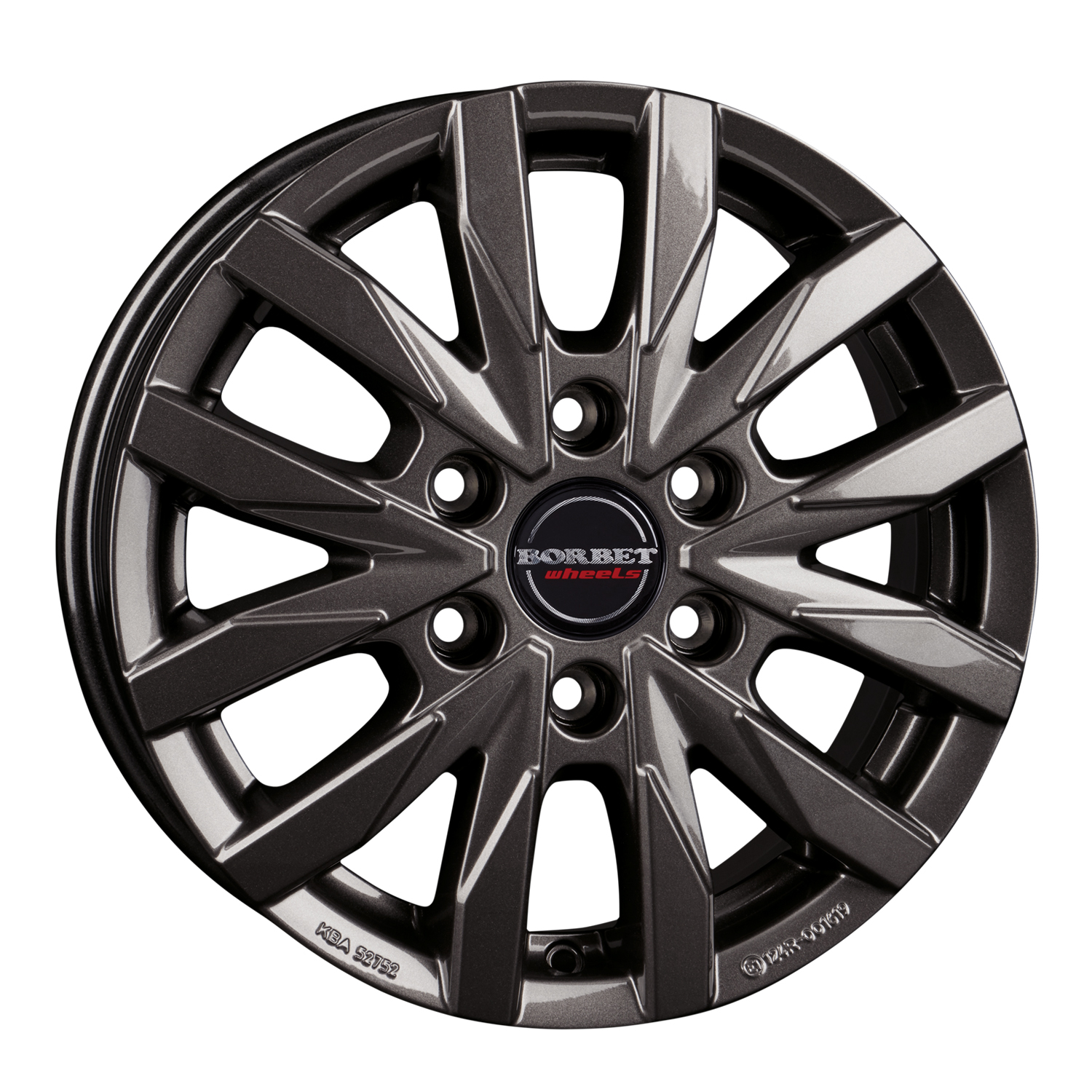 Borbet Cw6 mistral anthracite glossy