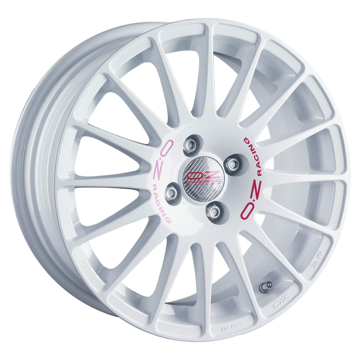 OZ Superturismo gt race white red lettering