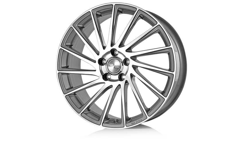 BROCK B39 ferric-grey front-poliert