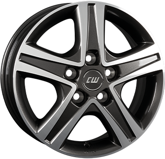 Borbet Cwd Anthracite Dark / Polished