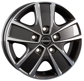 Borbet Cwg Anthracite Dark / Polished