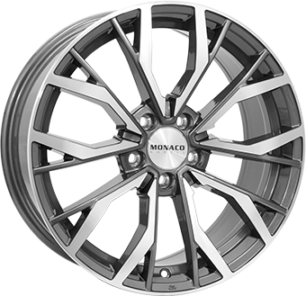 Se Monaco wheels Gp5 599 hos Dækbutikken - Dæk og Fælge