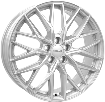 Monaco wheels Gpx Silver