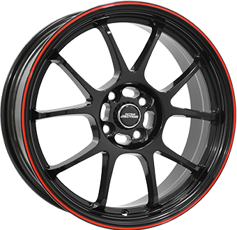 Inter Action I.a. phoenix Gloss Black / Red