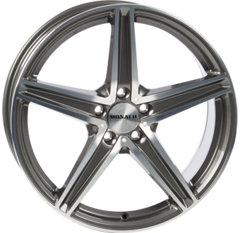 Monaco wheels Mc3 Anthracite / Polish