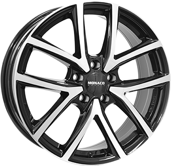 Monaco wheels 2 Monaco wheels cl2 Gloss Black / Polished