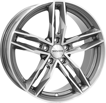 Monaco wheels Rr8m Anthracite / Polish