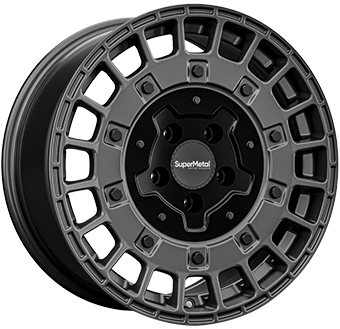Super metal Supermetal rig Dull Anthracite